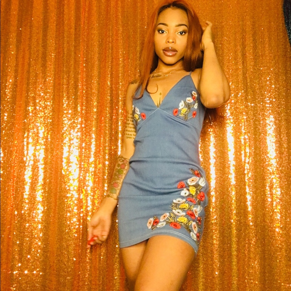 Spaghetti strap dress